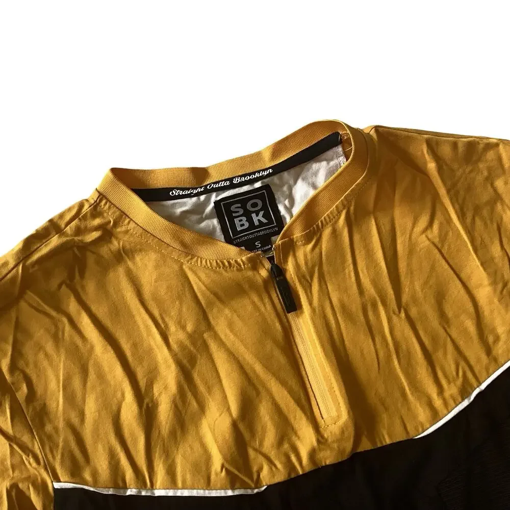 SOBK Zip Style Henley Tee